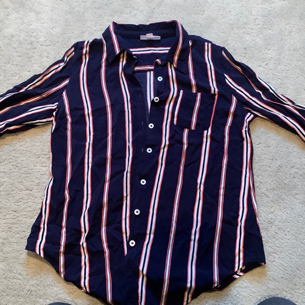 Excellent condition blue Westport button down shirt.